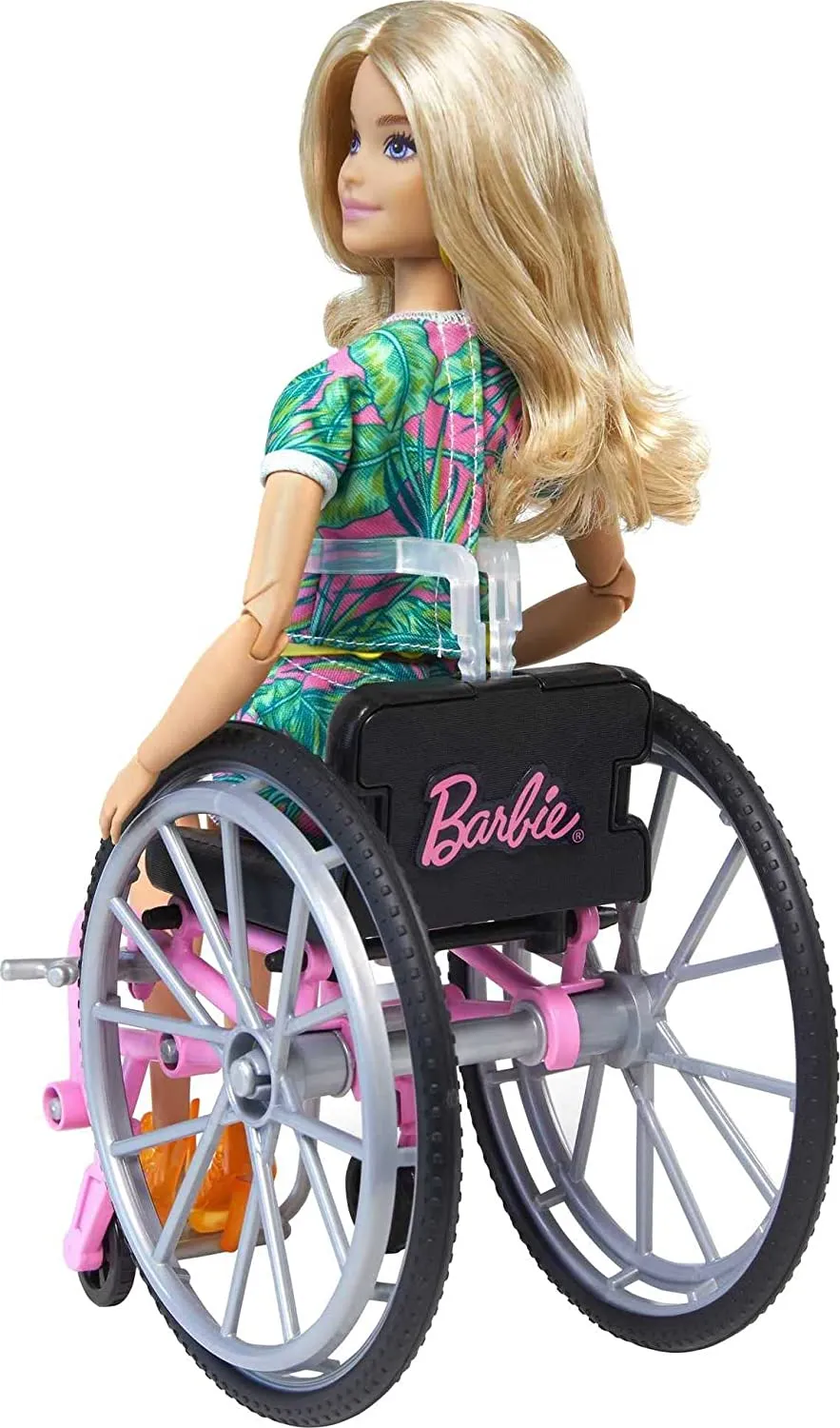Barbie Fashionista Doll - 165 With Wheelchair And Long Blonde Hair