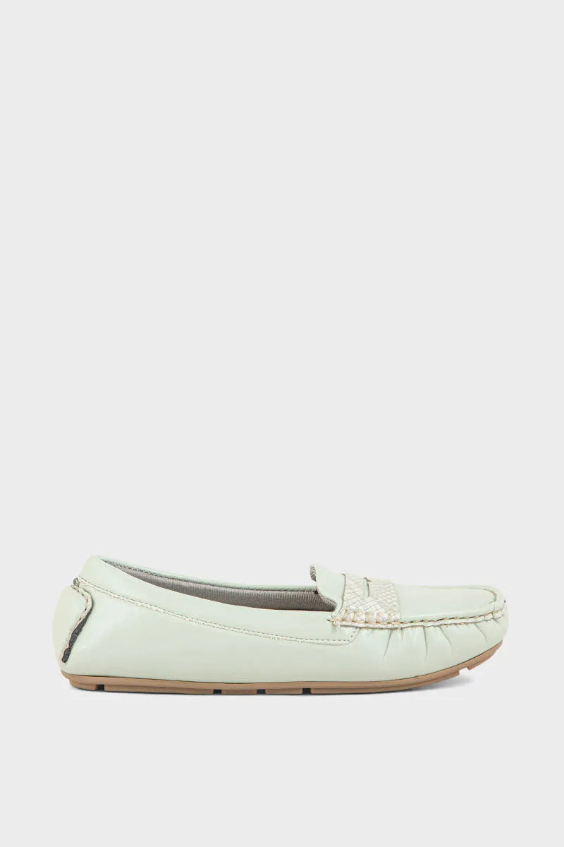 Casual Moccasin I60087-PISTAGREEN