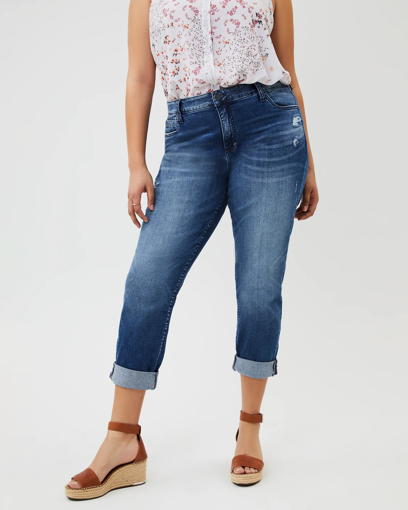 Catherine Boyfriend Jean | Light Wash