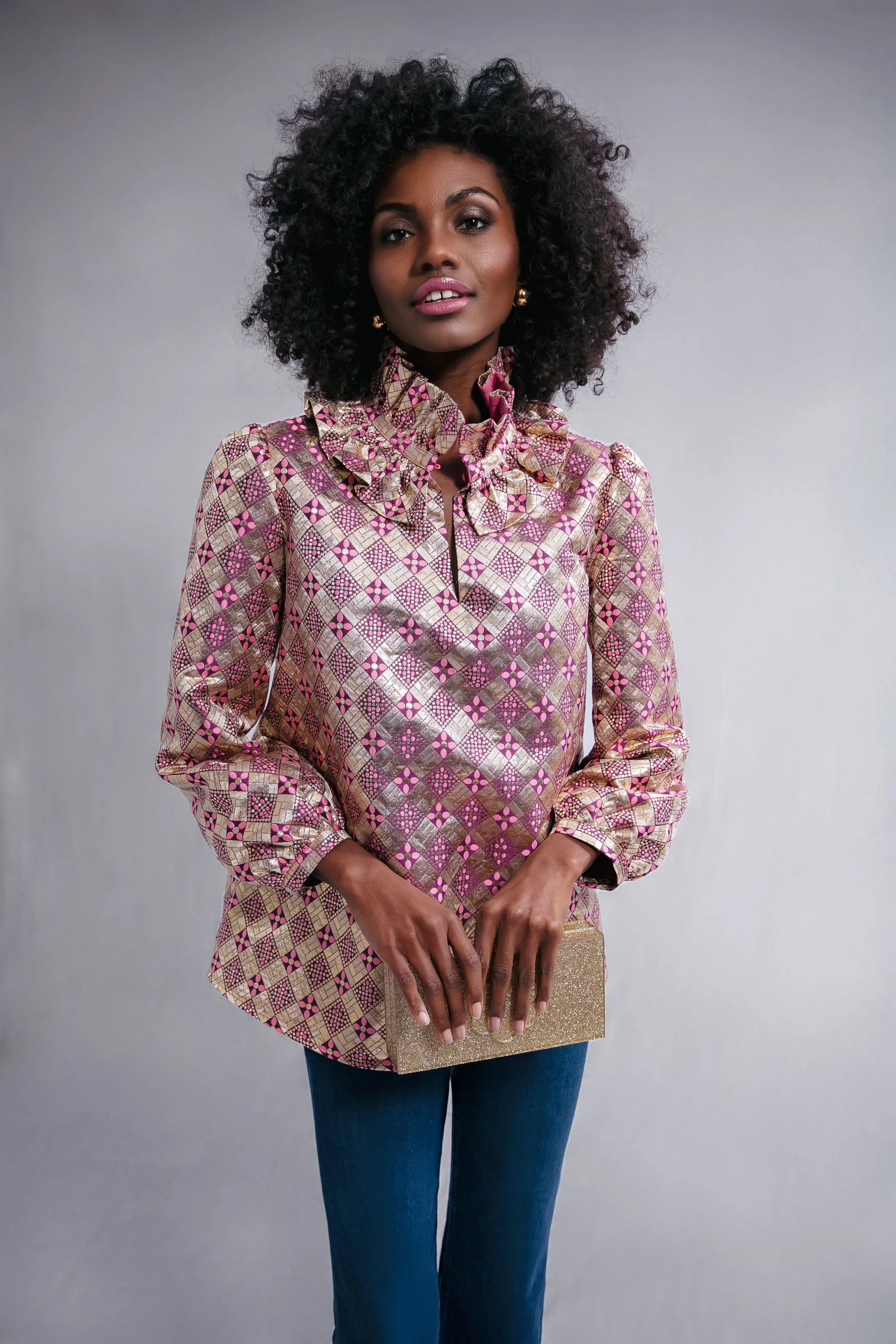 Champagne Dreams Bouvier Blouse