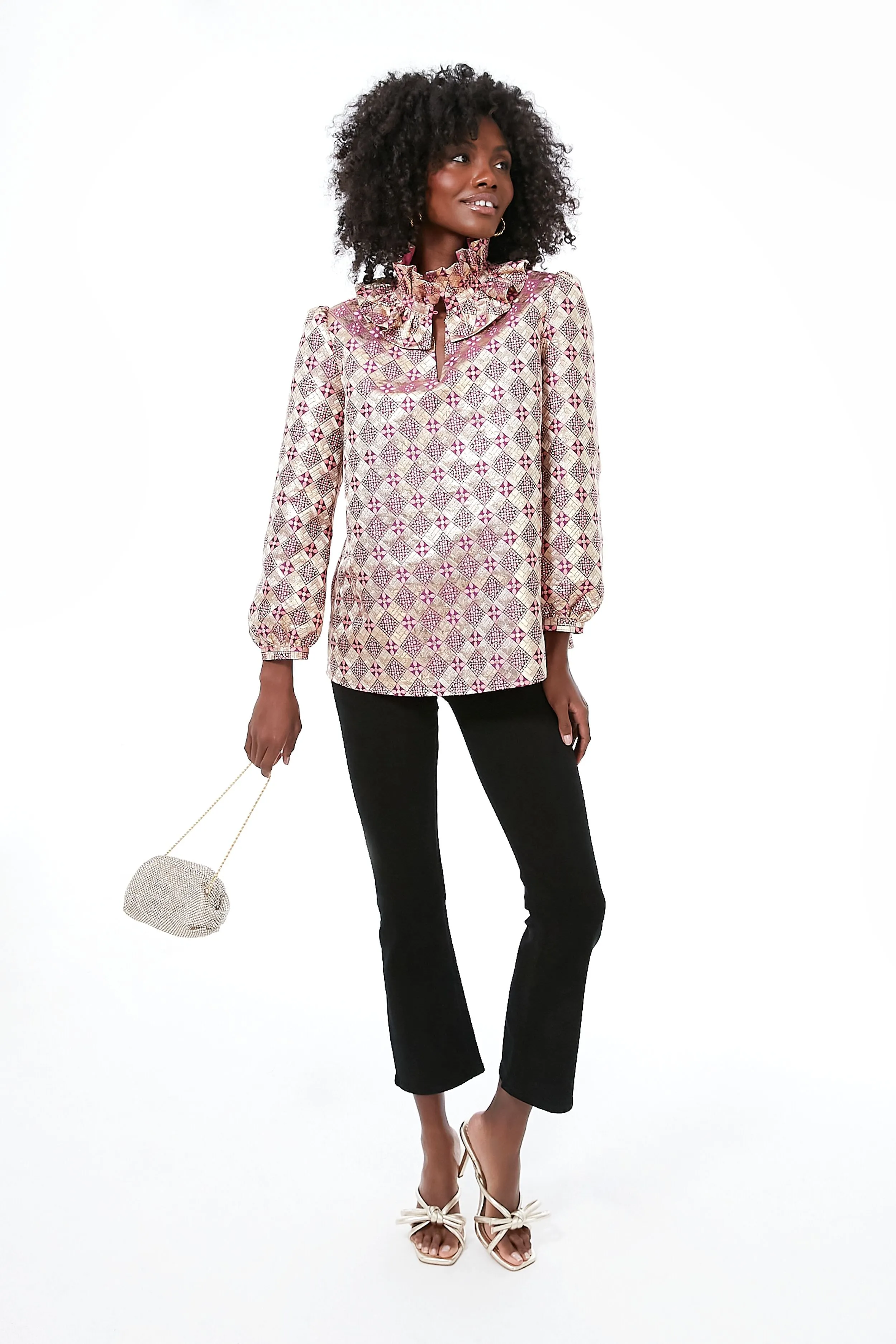 Champagne Dreams Bouvier Blouse