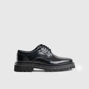 Chunky Sole Dress Oxfords Black 4537