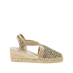 Embroidered Wedge Espadrille for Women - Terra-PA