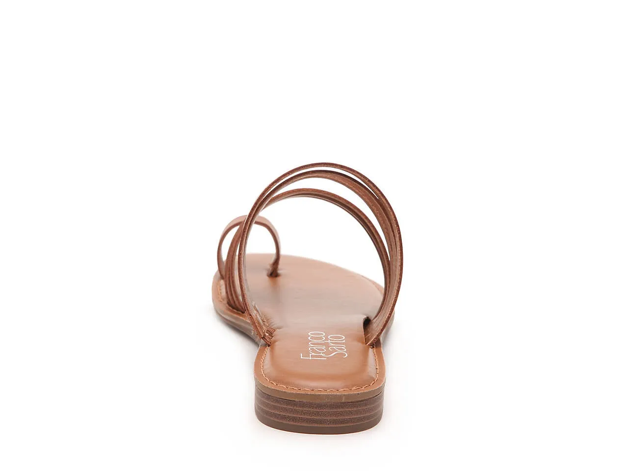 Giuseppe Light Brown Leather Franco Sarto Sandal