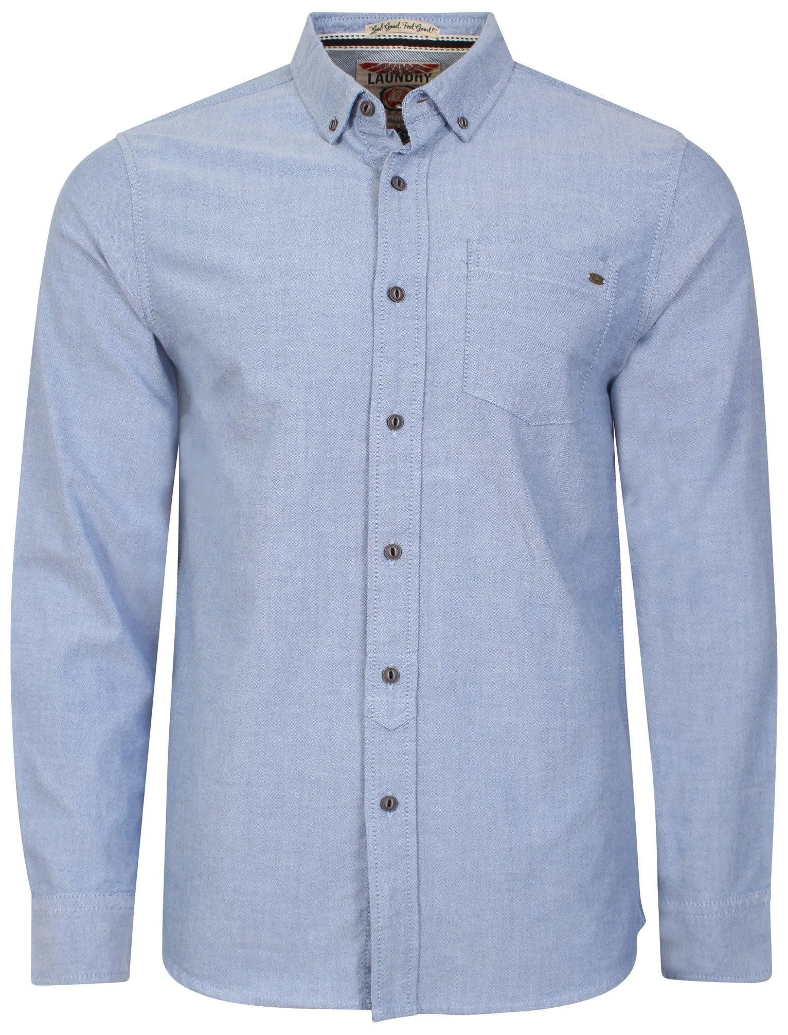 Gousan Shirt in Light Blue Oxford - Tokyo Laundry
