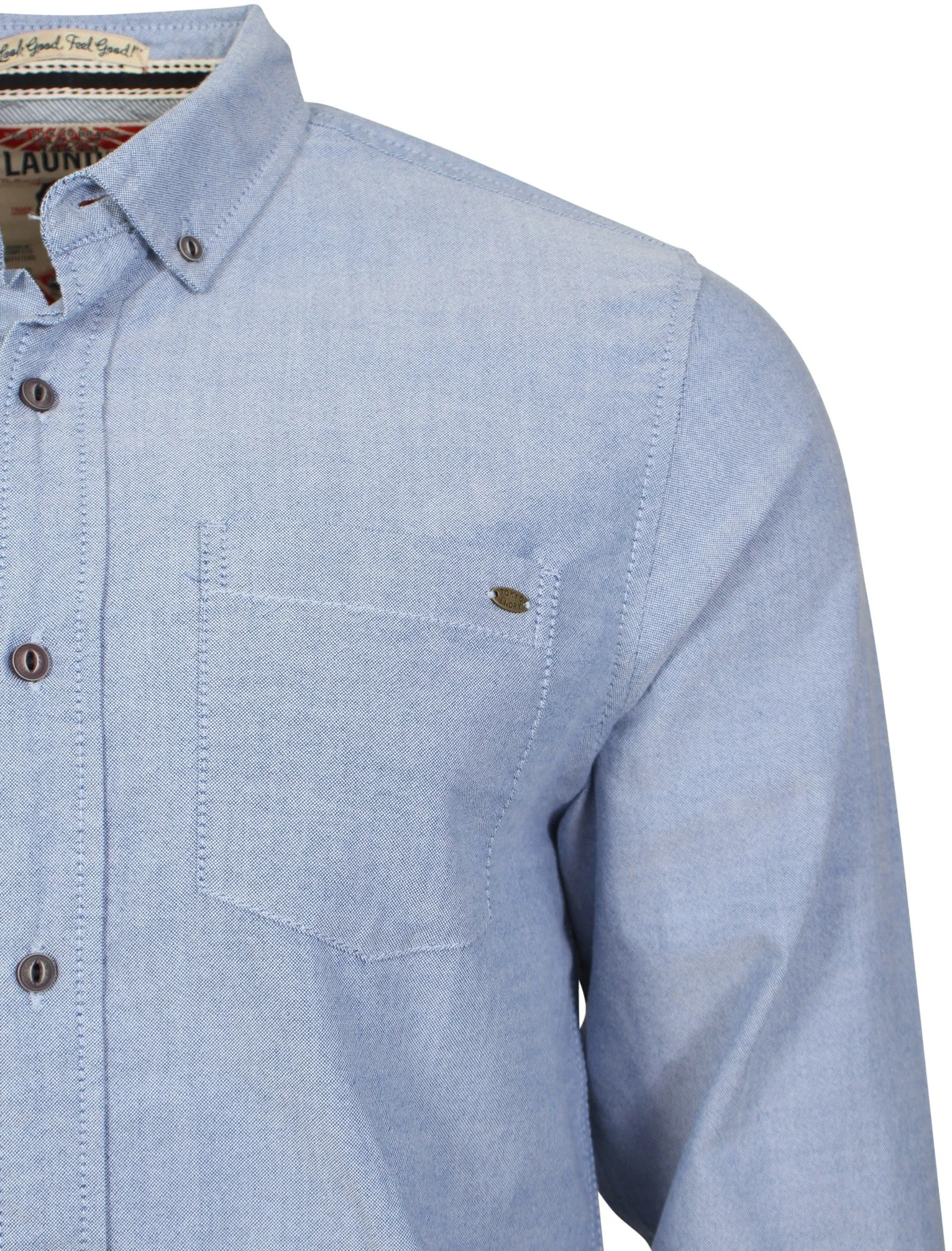 Gousan Shirt in Light Blue Oxford - Tokyo Laundry
