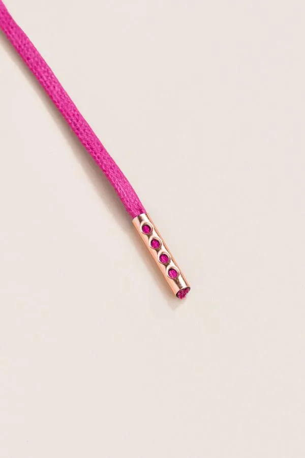 Hibiscus | Flat Waxed Shoelaces