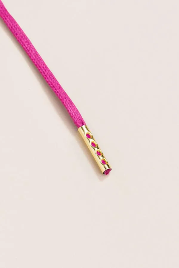 Hibiscus | Flat Waxed Shoelaces