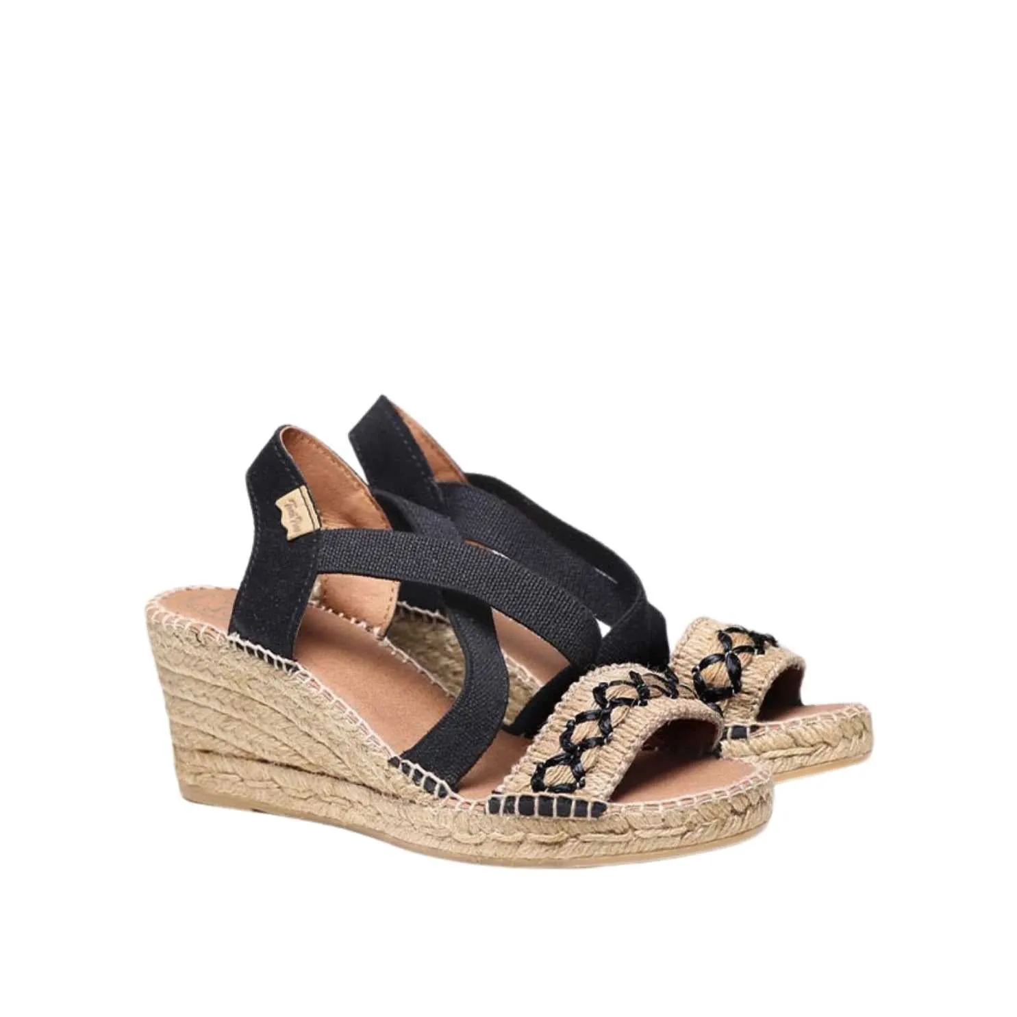 Jute Wedge Espadrill for Women - Susa-BN