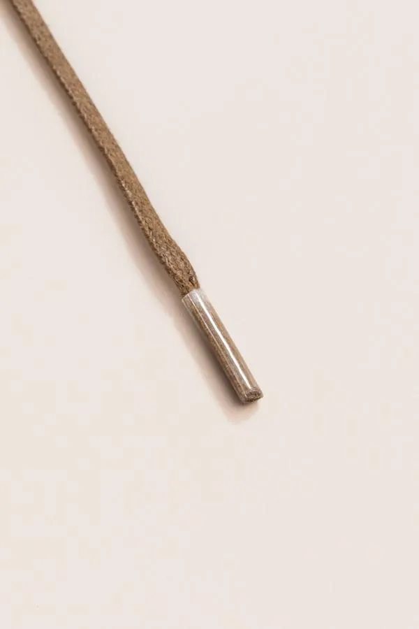 Light Brown | Flat Waxed Shoelaces
