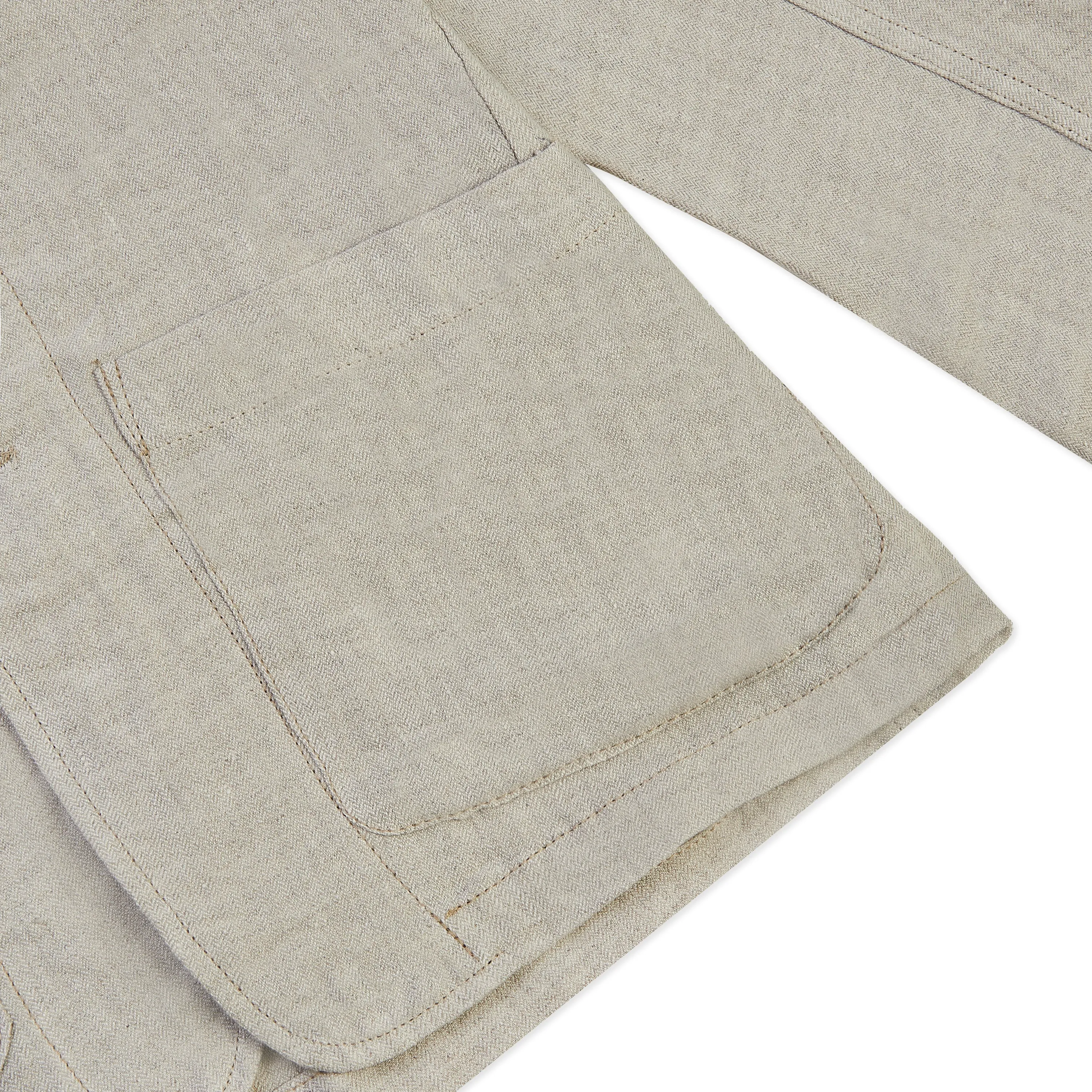 Linen Blazer - Ecru