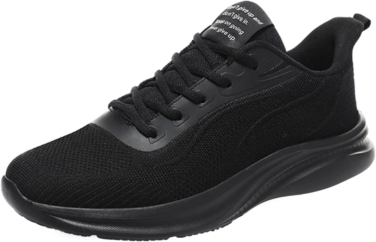 Men's Lightweight Non Slip Barefoot Shoes Outdoor Athletic Lace Up Hiking Shoe Men's Arch Support Insole Shoes
