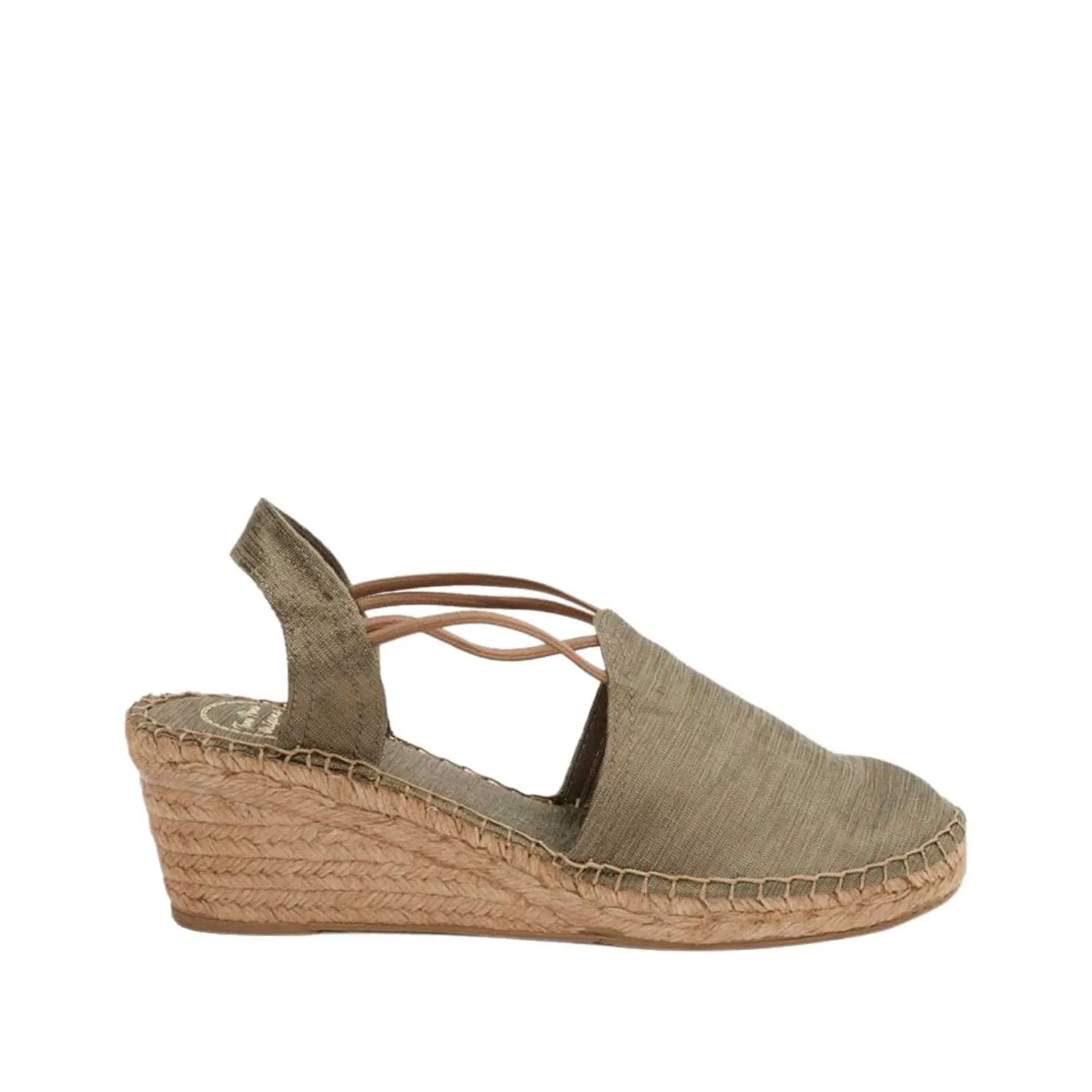 Metallic  Wedge Espadrille for Women - Turia