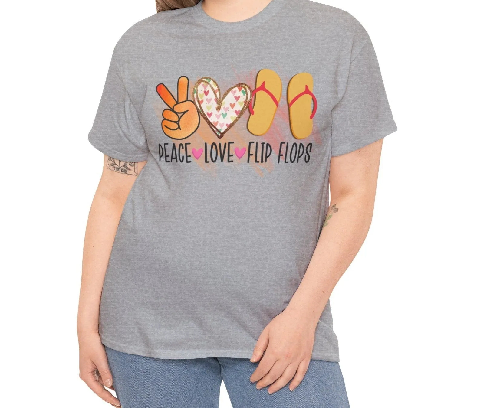 Peace, Love, Flipflops | Tee