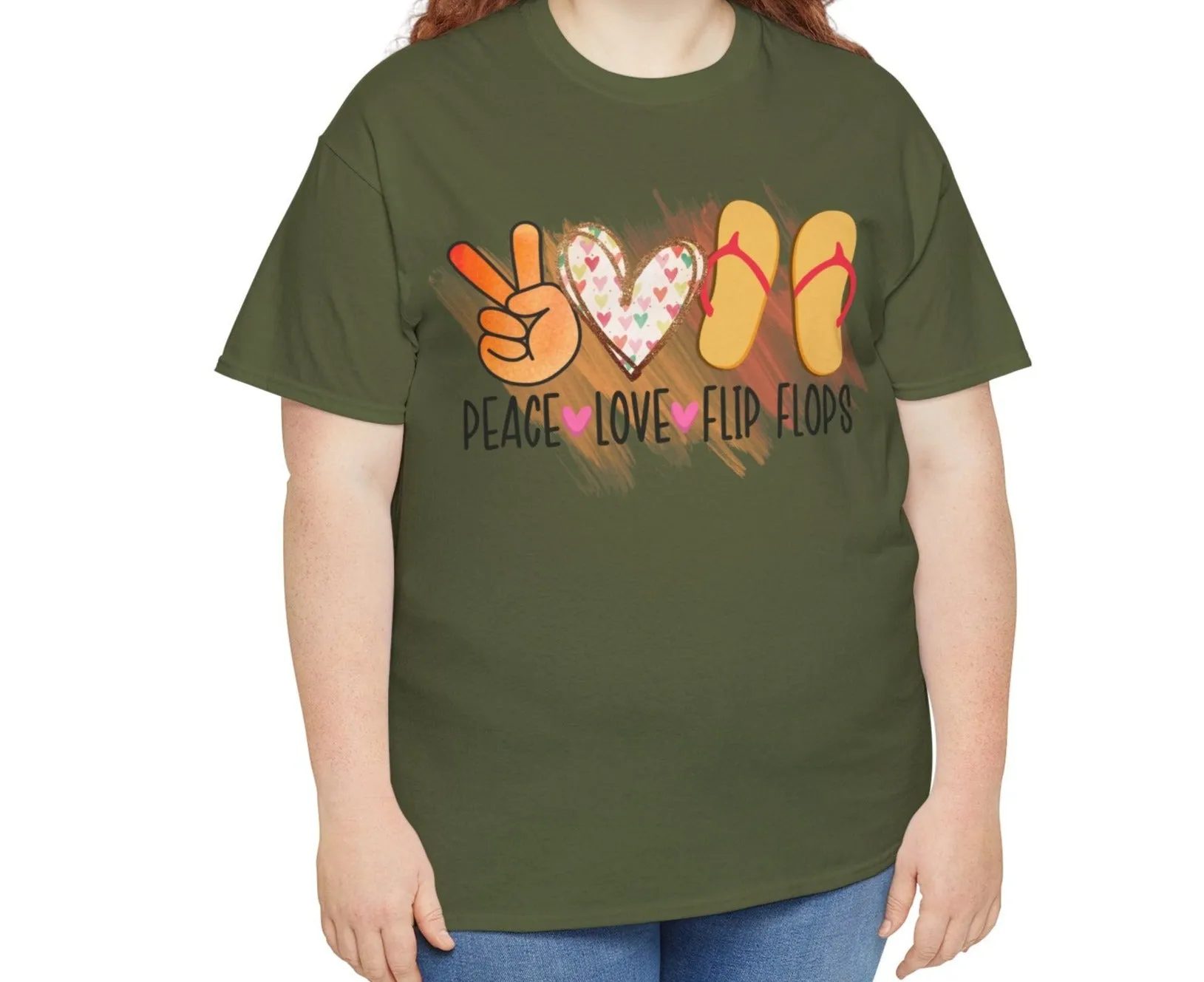 Peace, Love, Flipflops | Tee