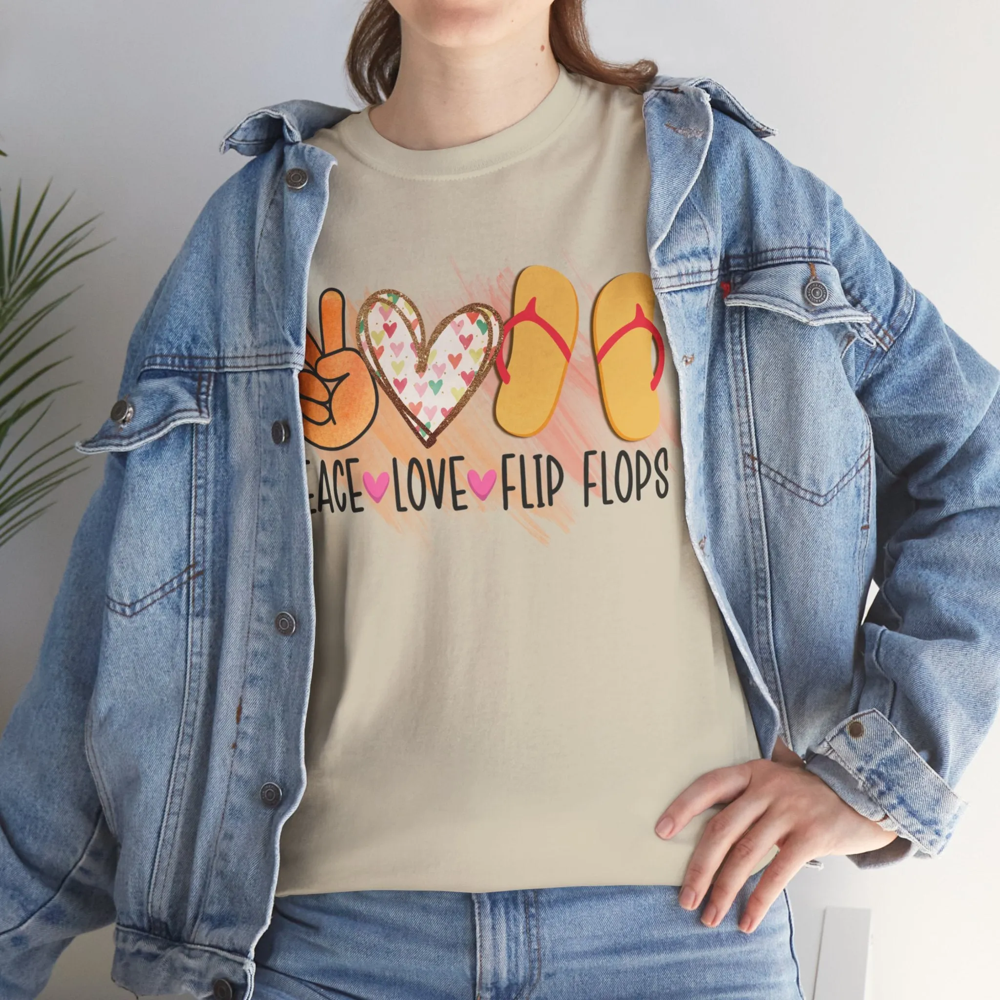 Peace, Love, Flipflops | Tee