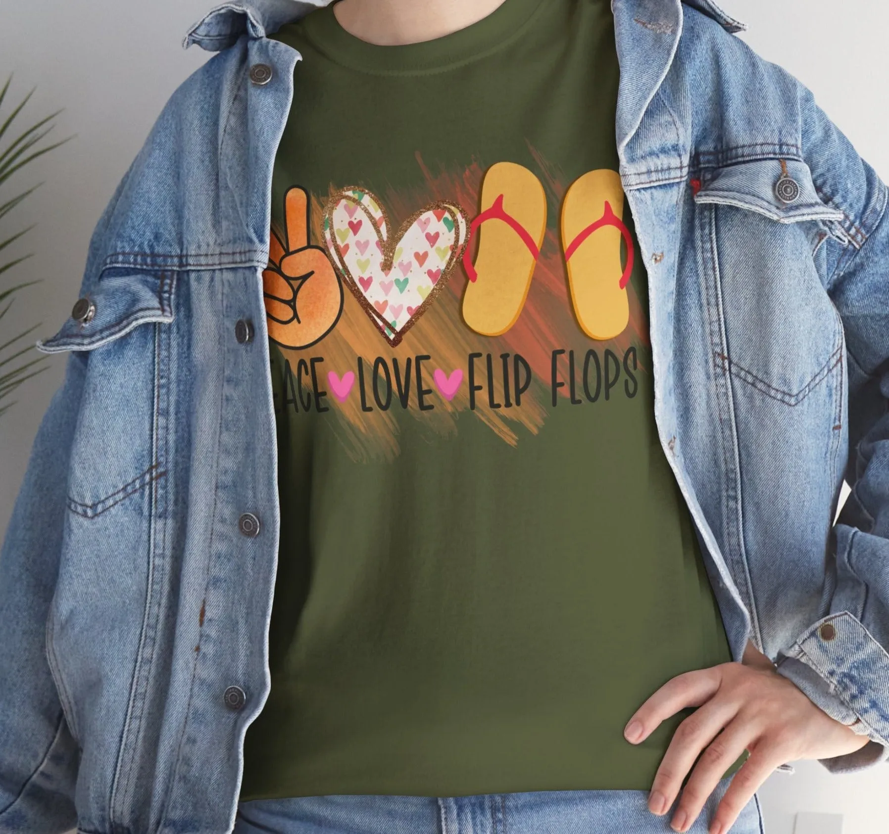 Peace, Love, Flipflops | Tee