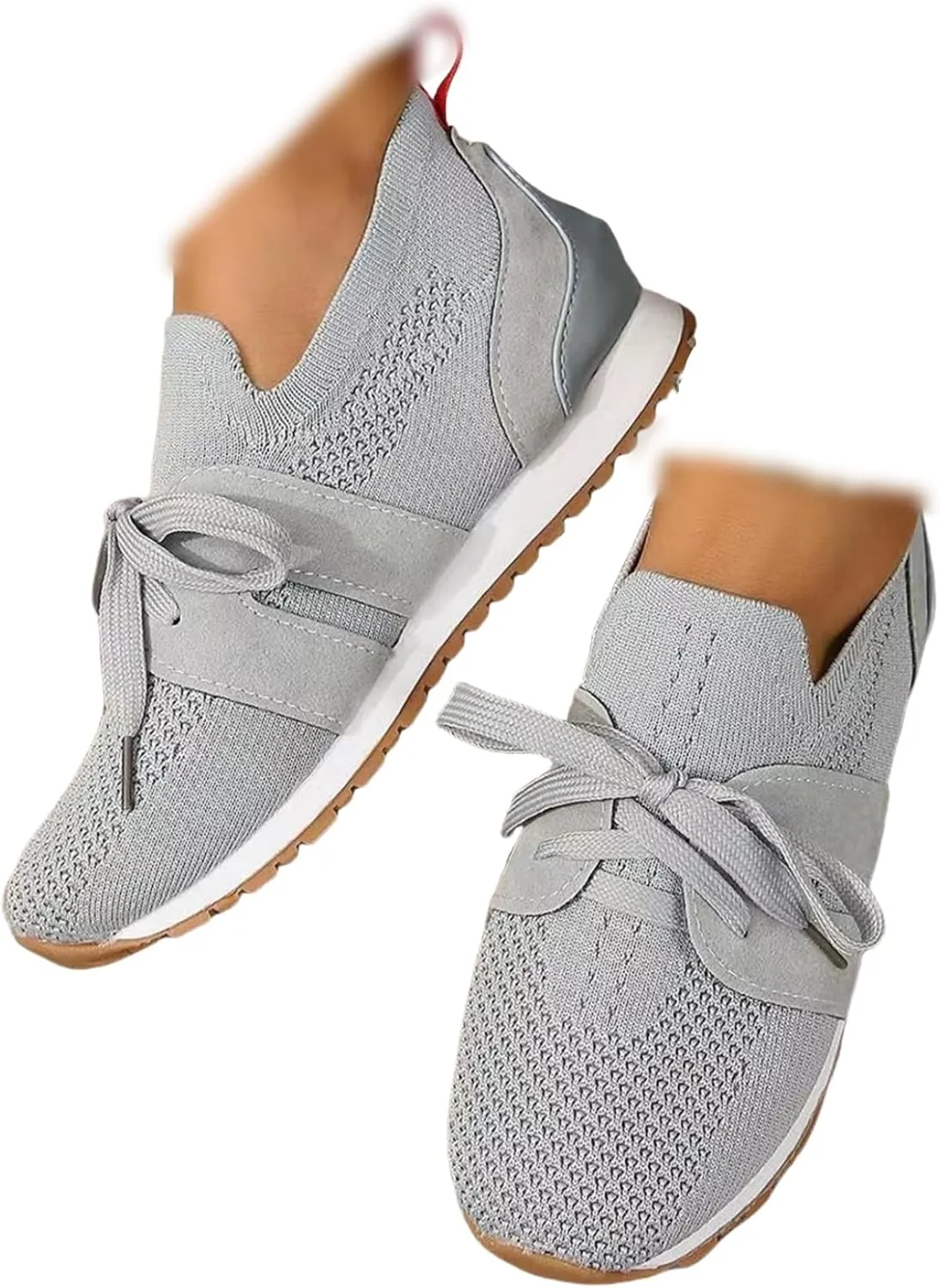 Running Shoes For Women Walking Shoes Comfort Light Weight Mesh Shoes Slip On Tennis Running Gym Fashion Sneakers