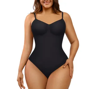 Seamless Covered Bust Jumpsuit Fit Comfort SlimmingThong Bodysuit