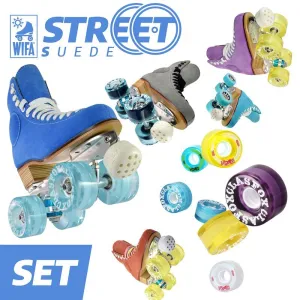 Wifa Street Suede   Elyo Aluminium Plates FULL SKATE PACKAGE