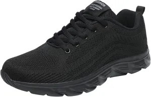 Women's Comfortable Walking Running Tennis Shoes Lace Up Non Slip Work Shoes Women Wide Shoes Dressy Casual Women Shoes Sneakers Slip On Tennis Shoe Cross Trainer Shoe
